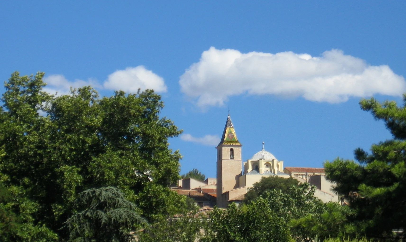 Vue du village d’Allauch